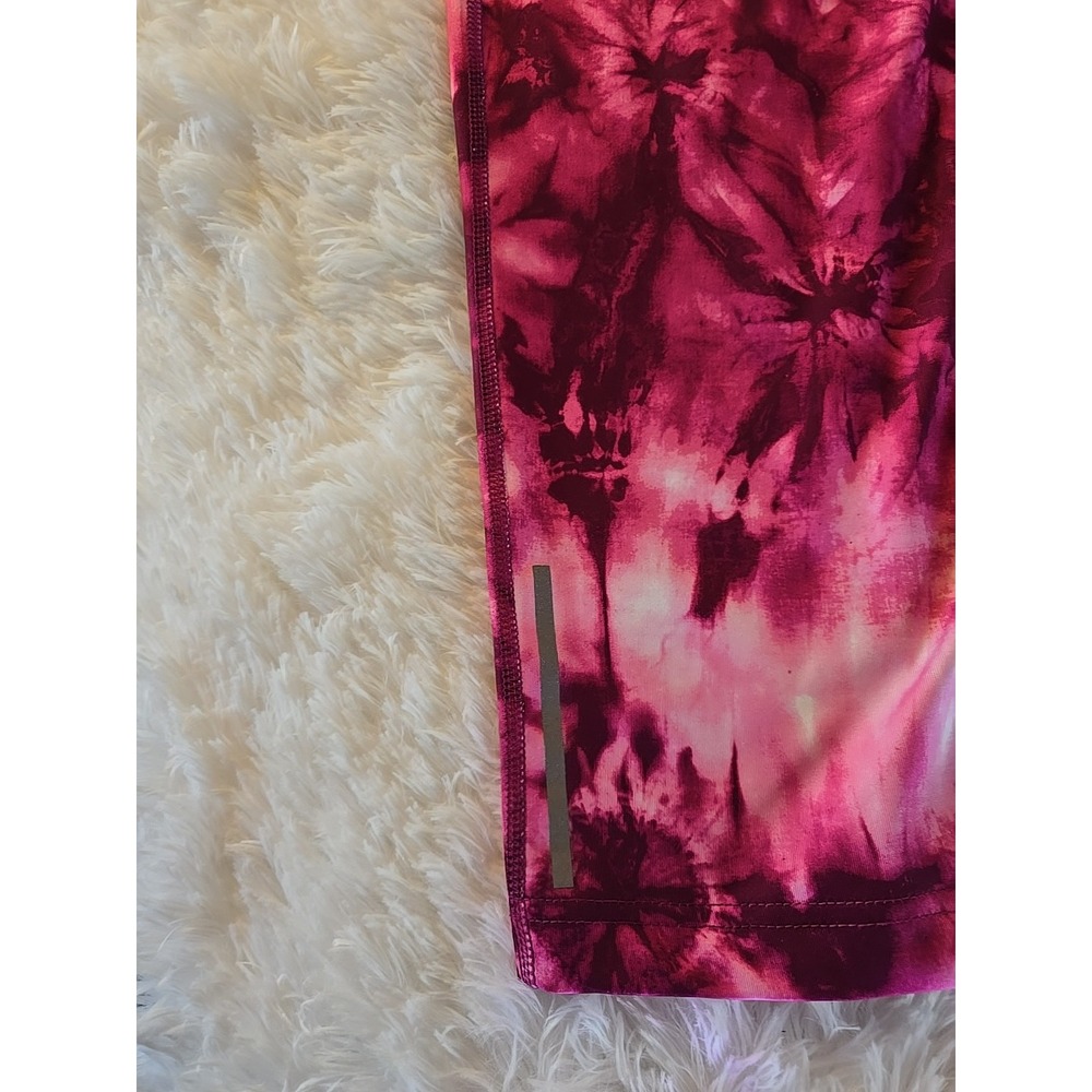 Womens DANSKIN fitness Capris Sz L workout yoga gym running hiking sexy hot - Picture 8 of 13